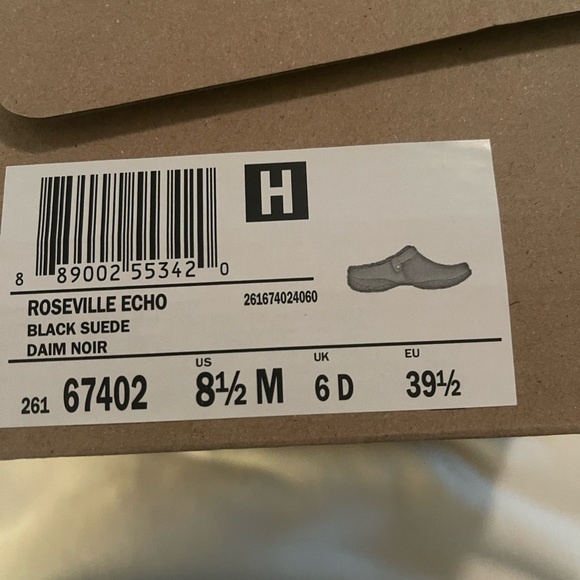 Brand new Clarks suede mules super cute. - Picture 5 of 7